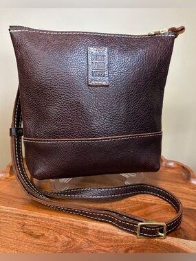 Portland Leather Festival Crossbody Cold Brew NWT